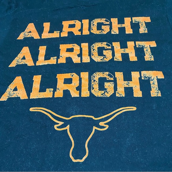 Small Vintage Texas Longhorns Matthew McConaughey Shirt Great Condition Hook Em! - Picture 3 of 5